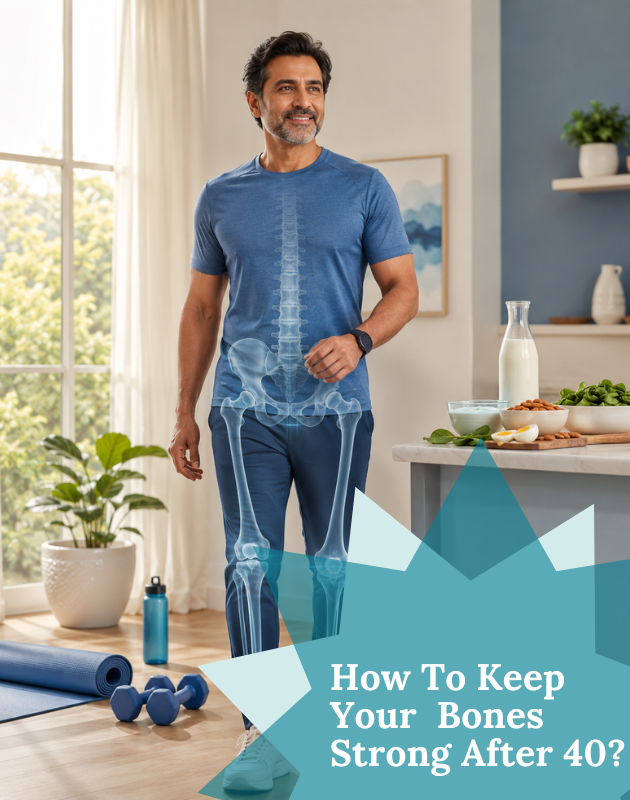 How to Keep Your Bones Strong After 40