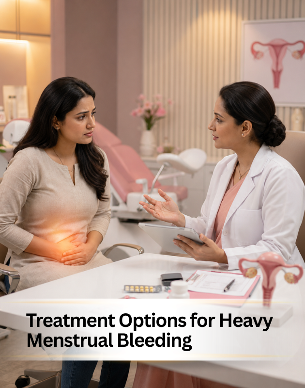 TREATMENT OPTIONS FOR HEAVY MENSTRUAL BLEEDING