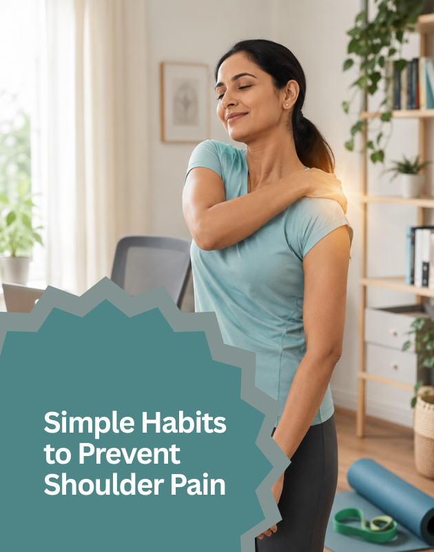 SIMPLE HABITS TO PREVENT SHOULDER PAIN