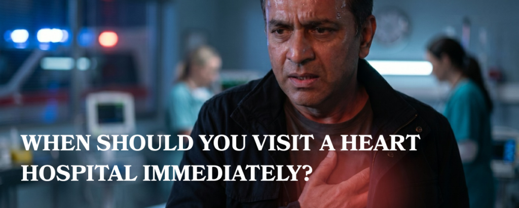 When Should You Visit a Heart Hospital Immediately?