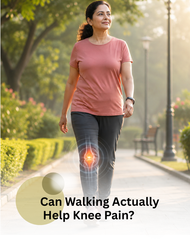 CAN WALKING ACTUALLY HELP KNEE PAIN?
