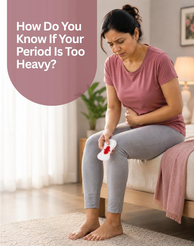 HOW DO YOU KNOW IF YOUR PERIOD IS TOO HEAVY?