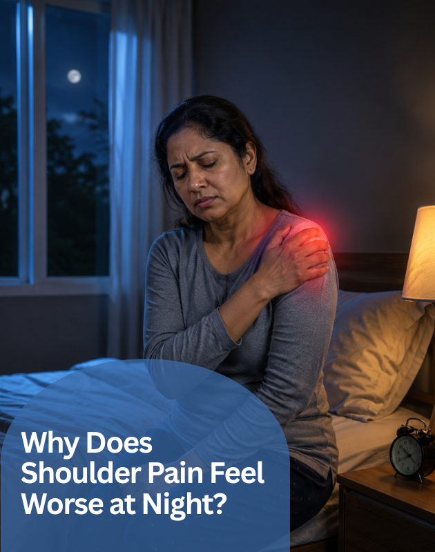 WHY DOES SHOULDER PAIN FEEL WORSE AT NIGHT?